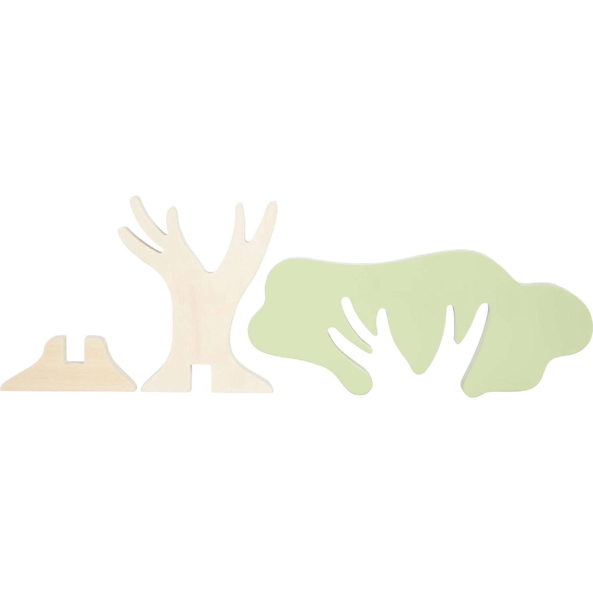 small foot Weihnachtskrippe aus Holz, 18-teiliges Spielset für Kinder, kindgerechte Weihnachtsdekoration mit Figuren und Tieren, 12356 Hauptansicht