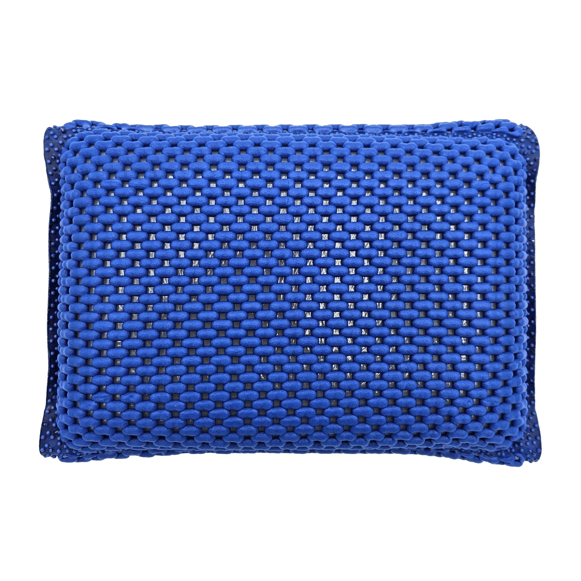 Grau-blaues Badewannenkissen, ideal für entspannende Spa-Anwendungen