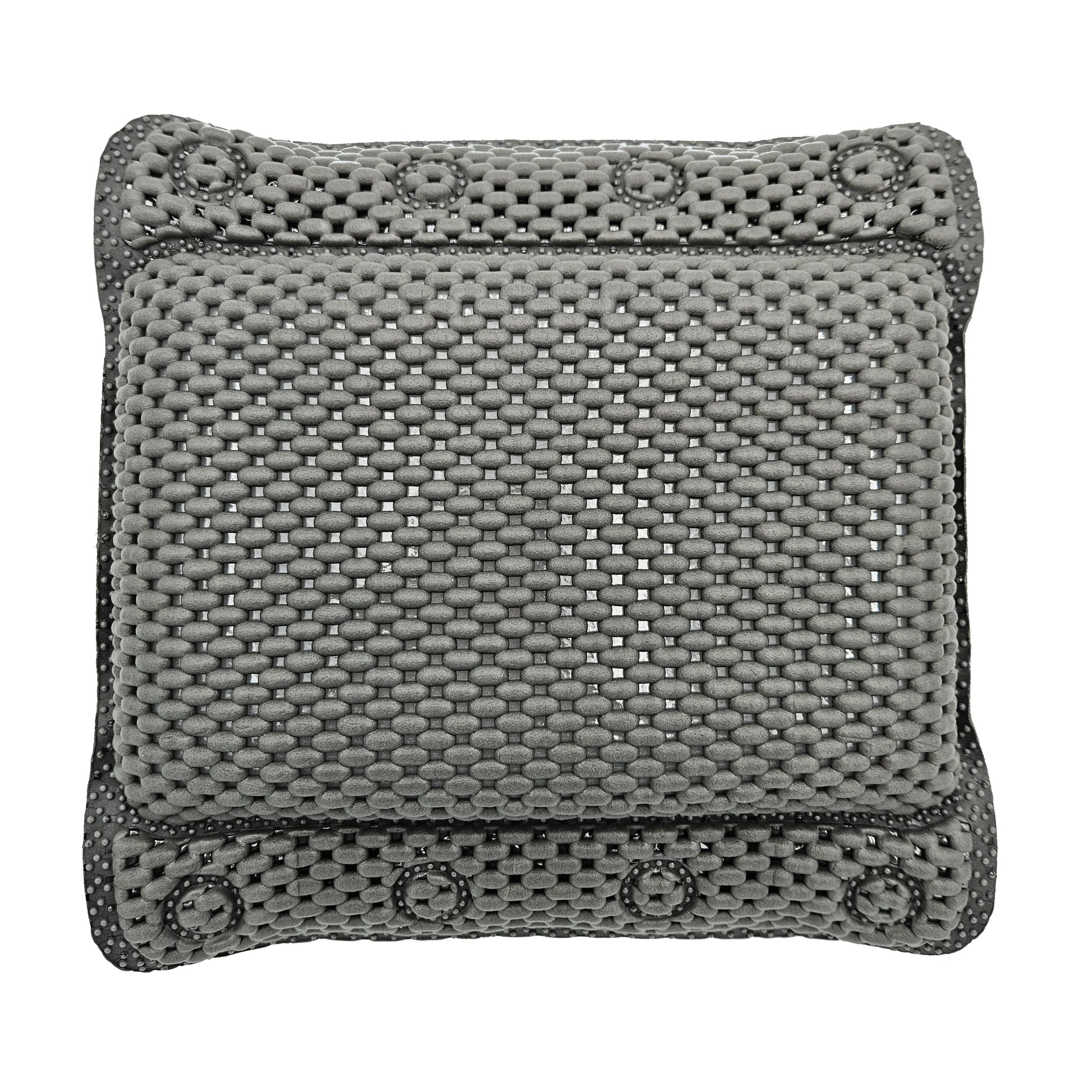 Badewannenkissen mit eleganten grauen und blauen Farben, für zusätzlichen Komfort