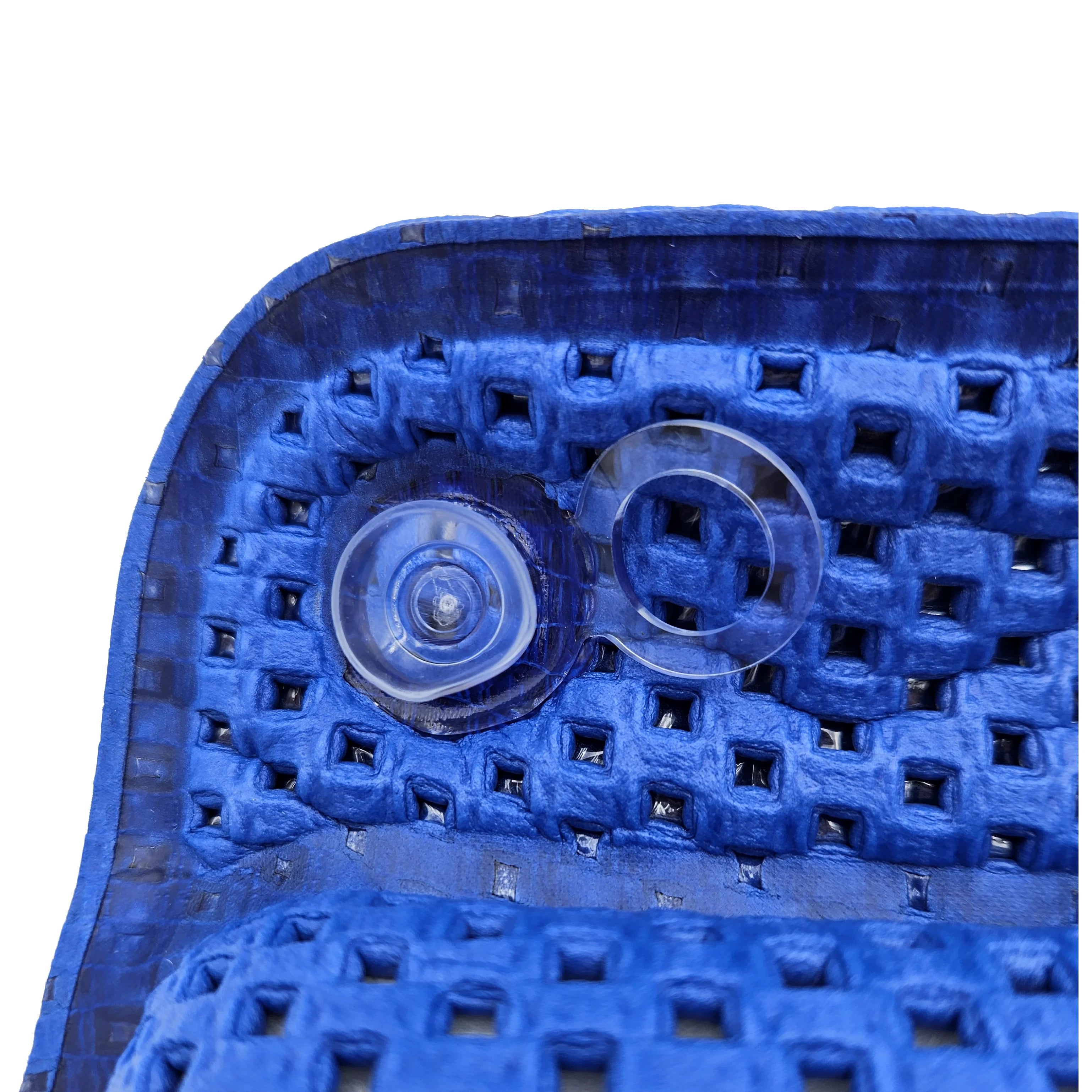 Badewannenkissen in Grau, für entspannende Badeerlebnisse mit Saugnäpfen