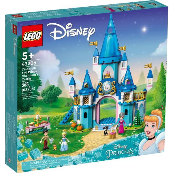 LEGO Disney Princess - Hamupipőke és Szőke herceg kastélya (43206)-0