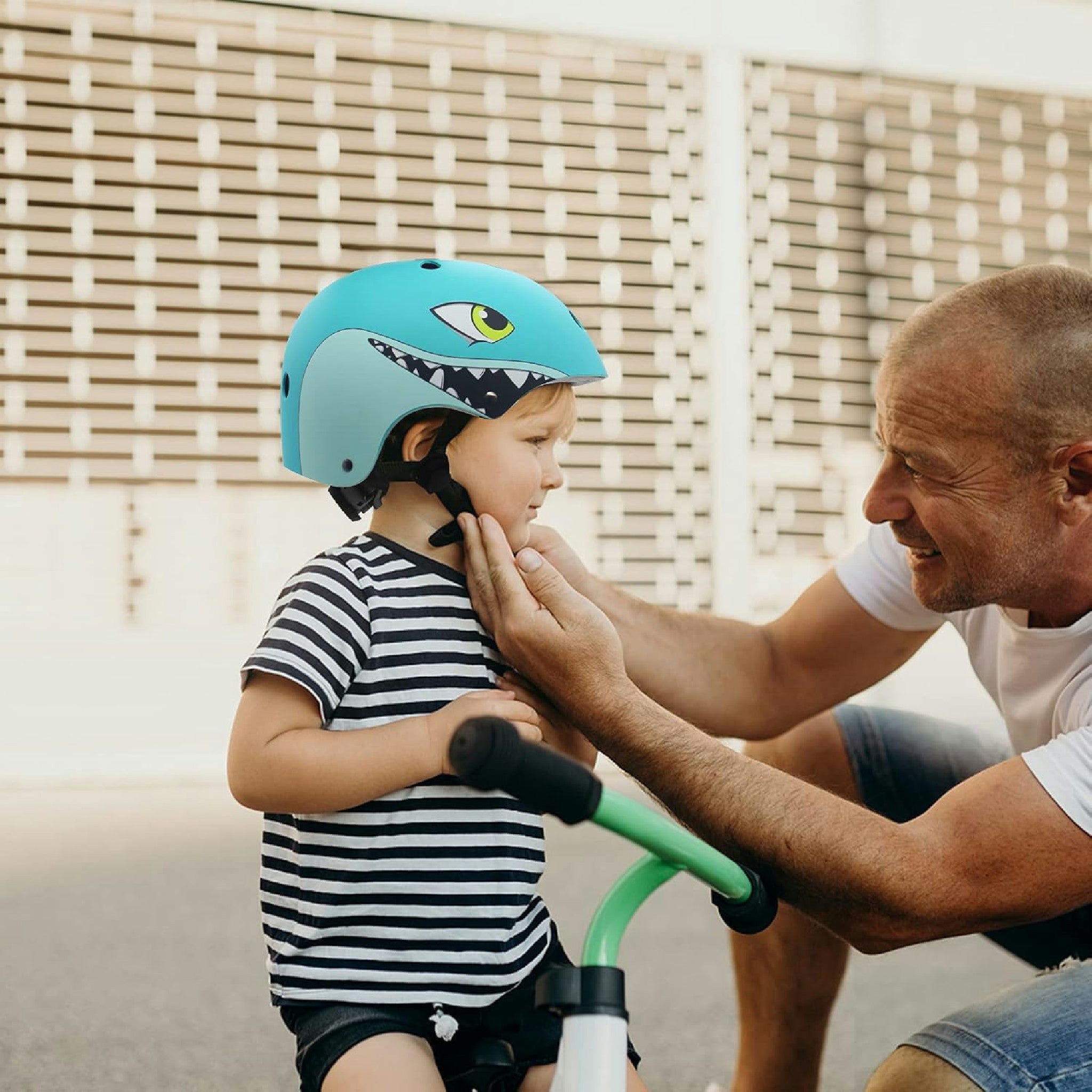 Casco Bici Bambino 2 3 4 5 Anni, Caschi per Bambini degli Cartone Animato Sicurezza Protezione della Testa 50-54CM per Bambini Leggero Traspirante Hauptansicht