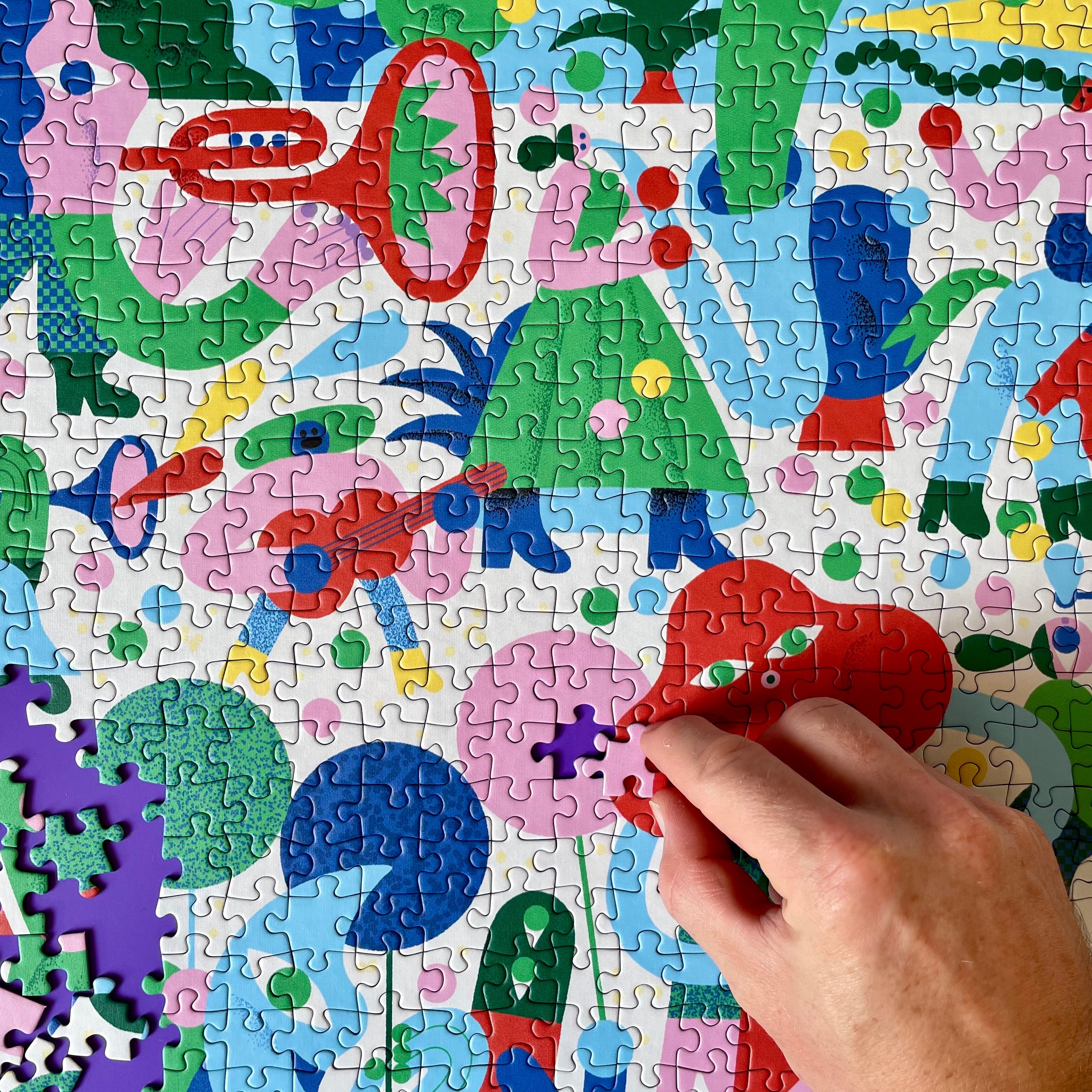 Dream Parade, bunte Luftballons, fröhliches Design für Kinder