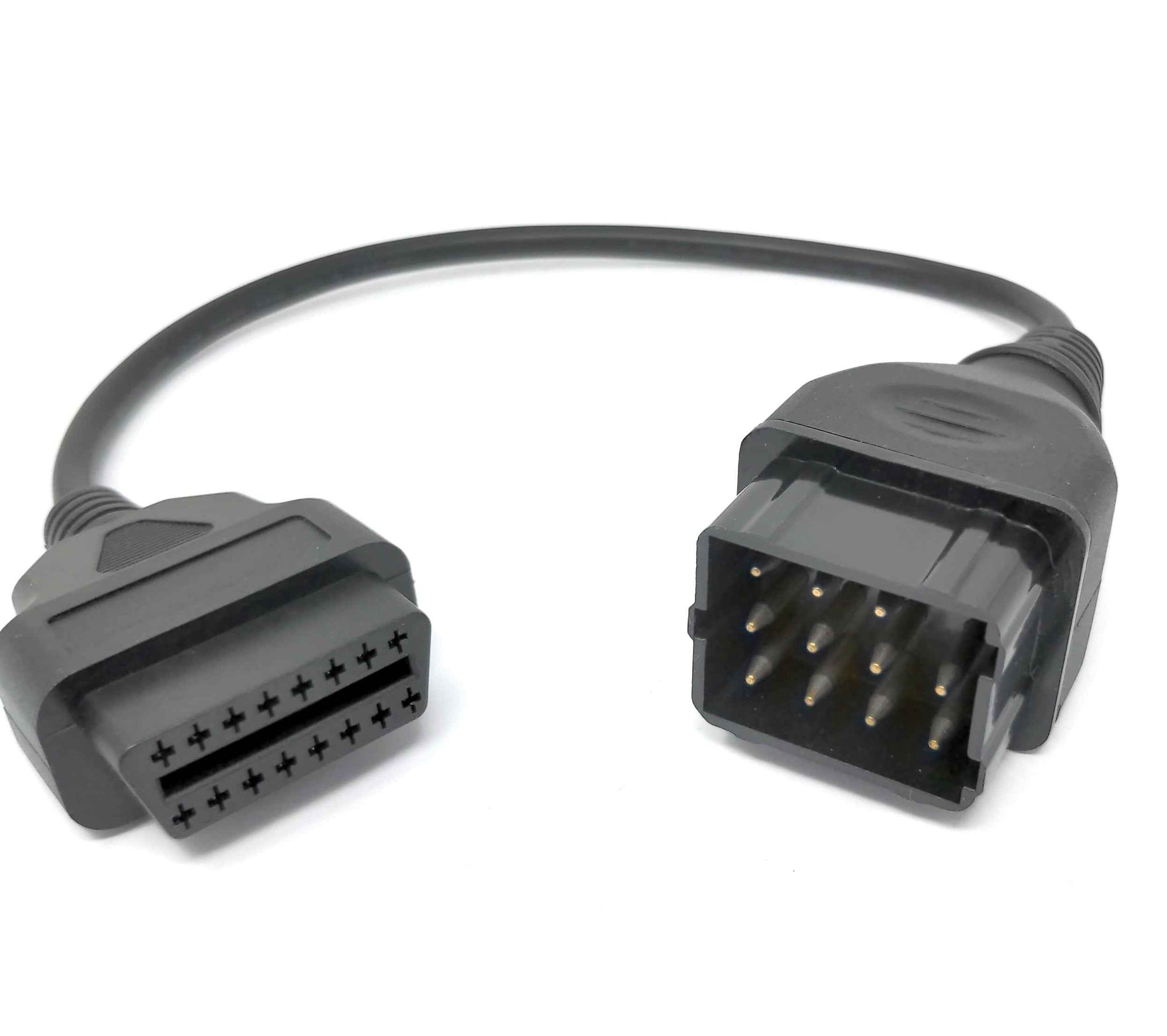 OBD Kabel 40 cm OBD 2 Buchse für Renault 12pin schwarz | System-S