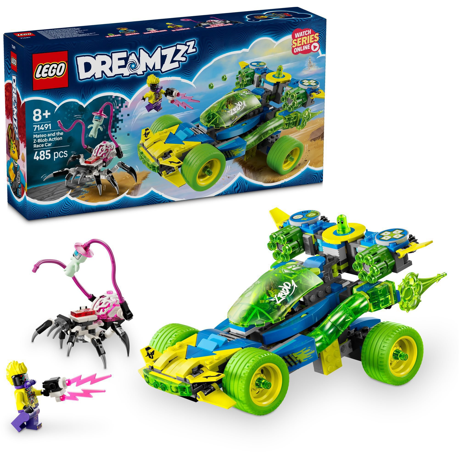 LEGO® DREAMZzz™ Mateo és Z-Blob versenyautója 71491 (5702017812168)-0