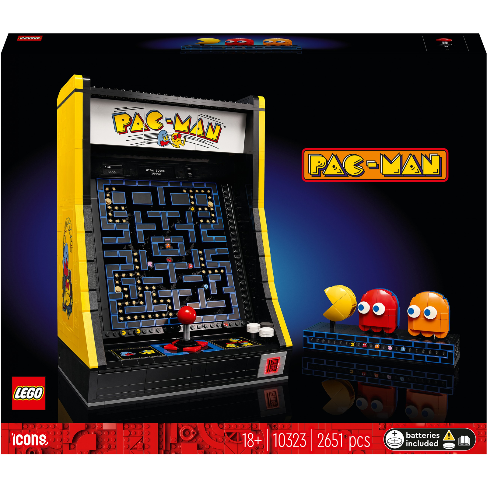 LEGO ICONS - PAC-MAN játékgép (10323)-0