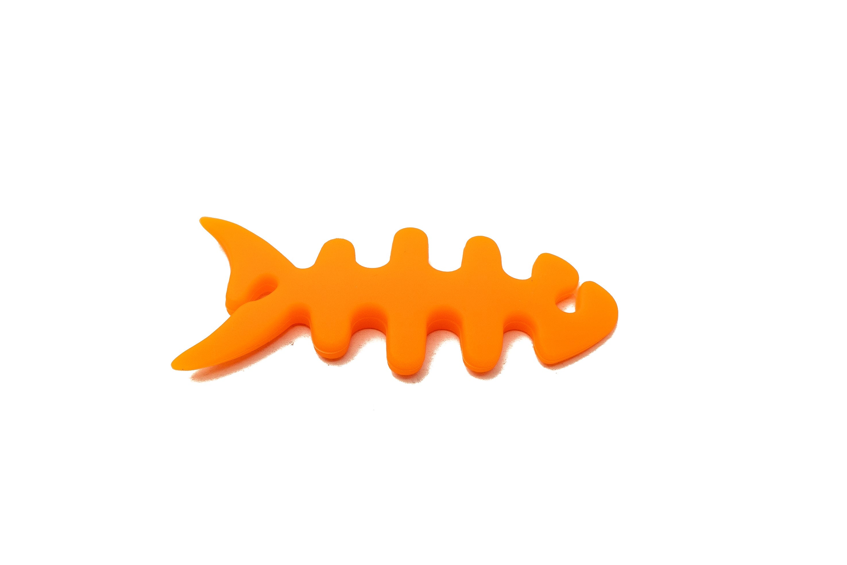 Kabelmanager Silikon Fischform Orange 7,3 cm Kabelaufroller 86575594 | System-S
