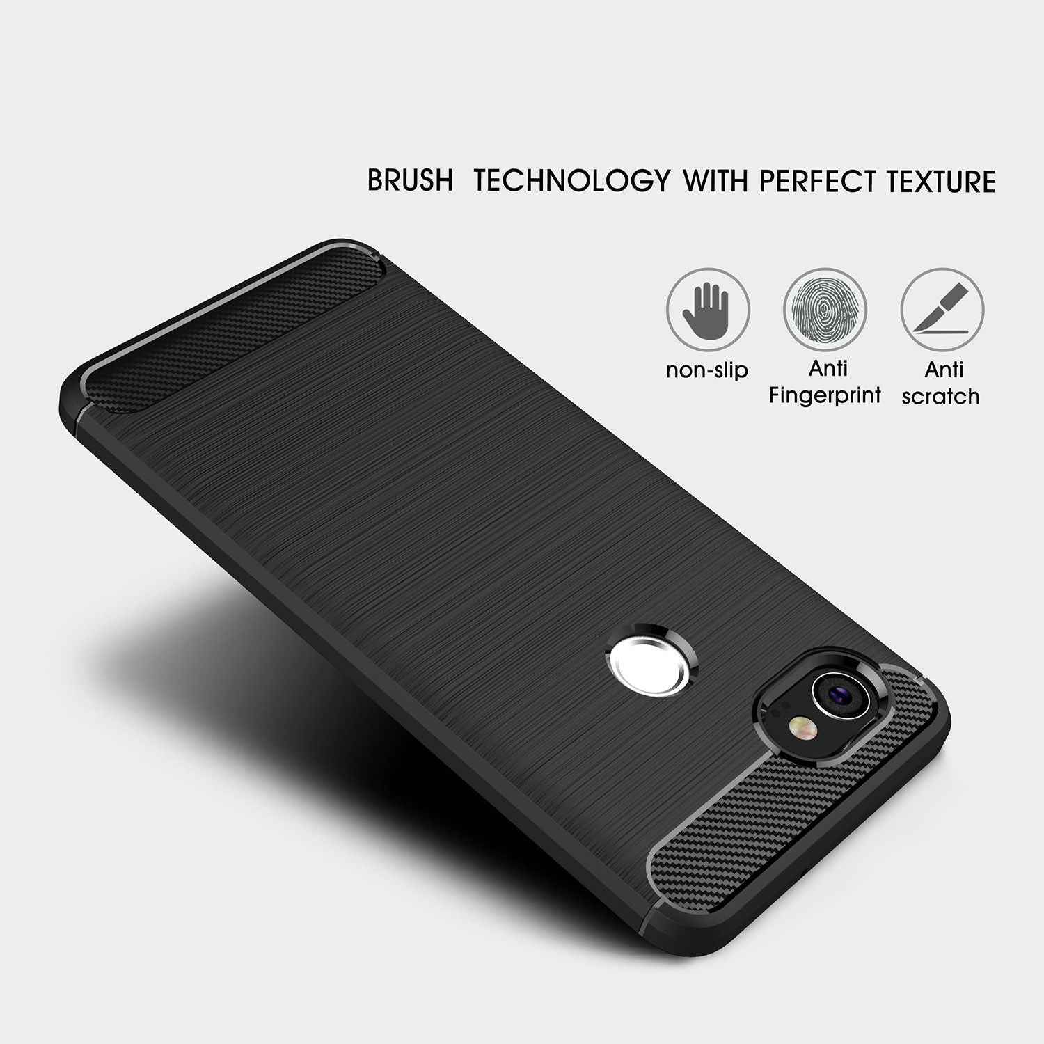Google Pixel 2 XL Handy Hülle von NALIA, Dünnes Silikon Cover Case Phone Bumper