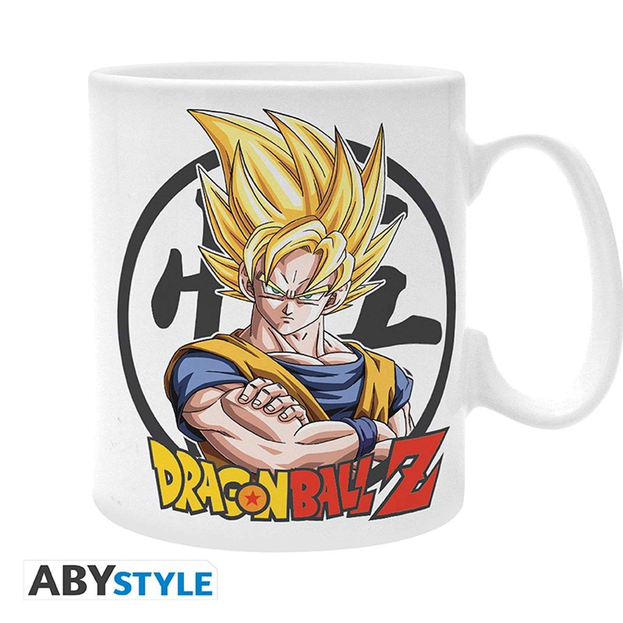 Tasse Dragon Ball Z Goku 460 ml weiß | ABYSSE
