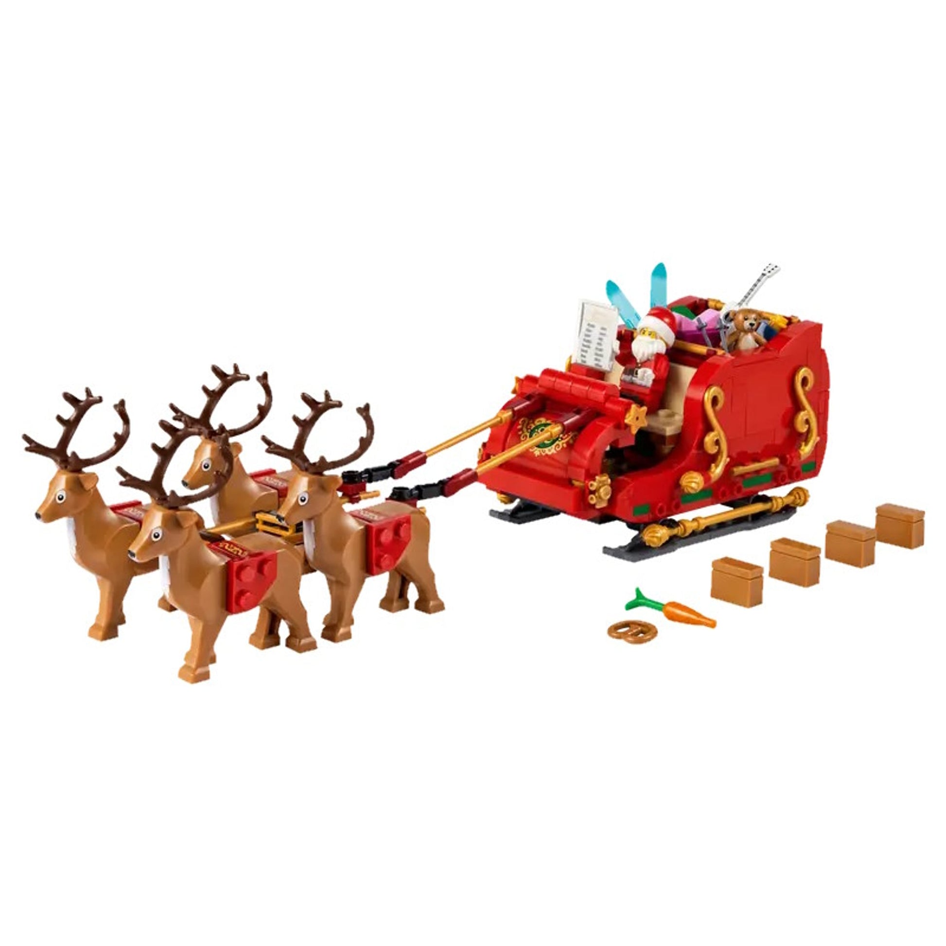 Bausatz Schlitten des Weihnachtsmanns 343 Teile ab 9 Jahren – Produktbild 3