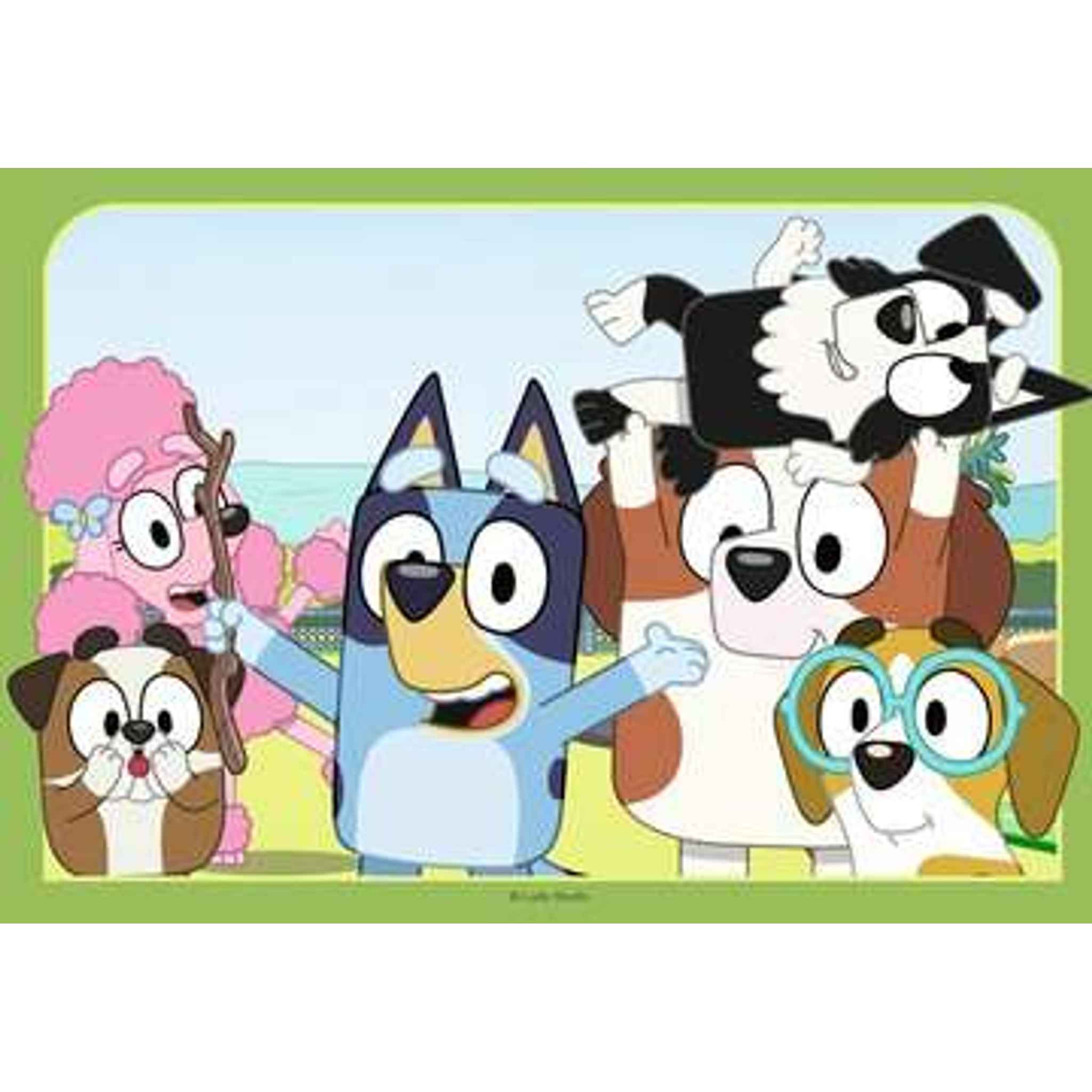 Spielzeug Puzzle 2 x 12 Teile Bluey ab 3 Jahren | Ravensburger