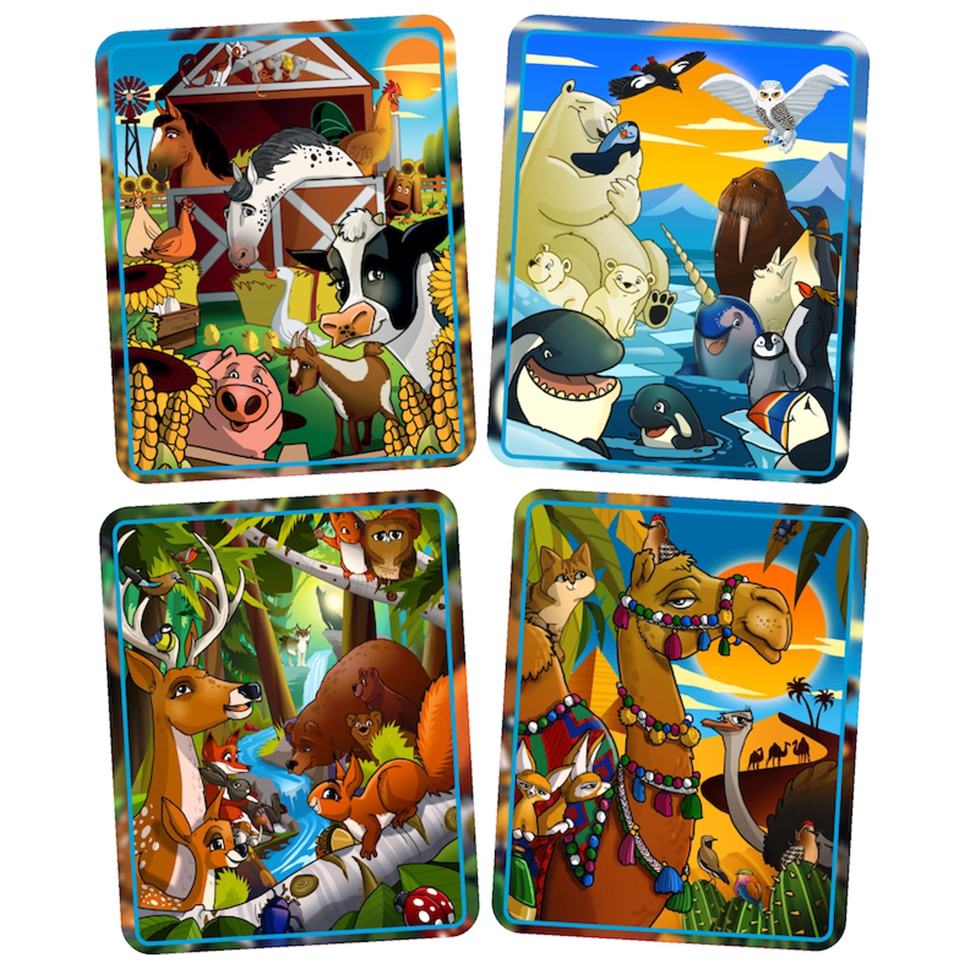 Spielbuch 3 in 1 Tiere mit Wassermalstift und Aufklebern – Produktbild 3