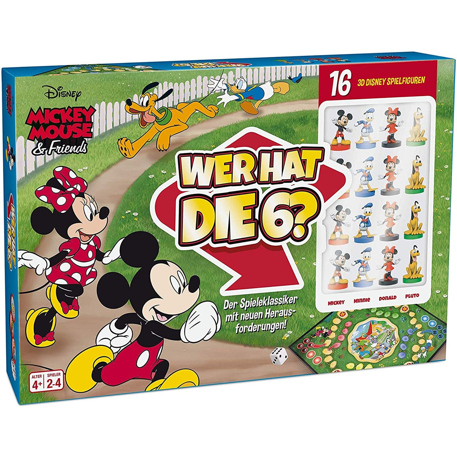 Brettspiel Disney Mickey Mouse & Friends Wer hat die 6? ab 4 Jahren – Produktbild 3