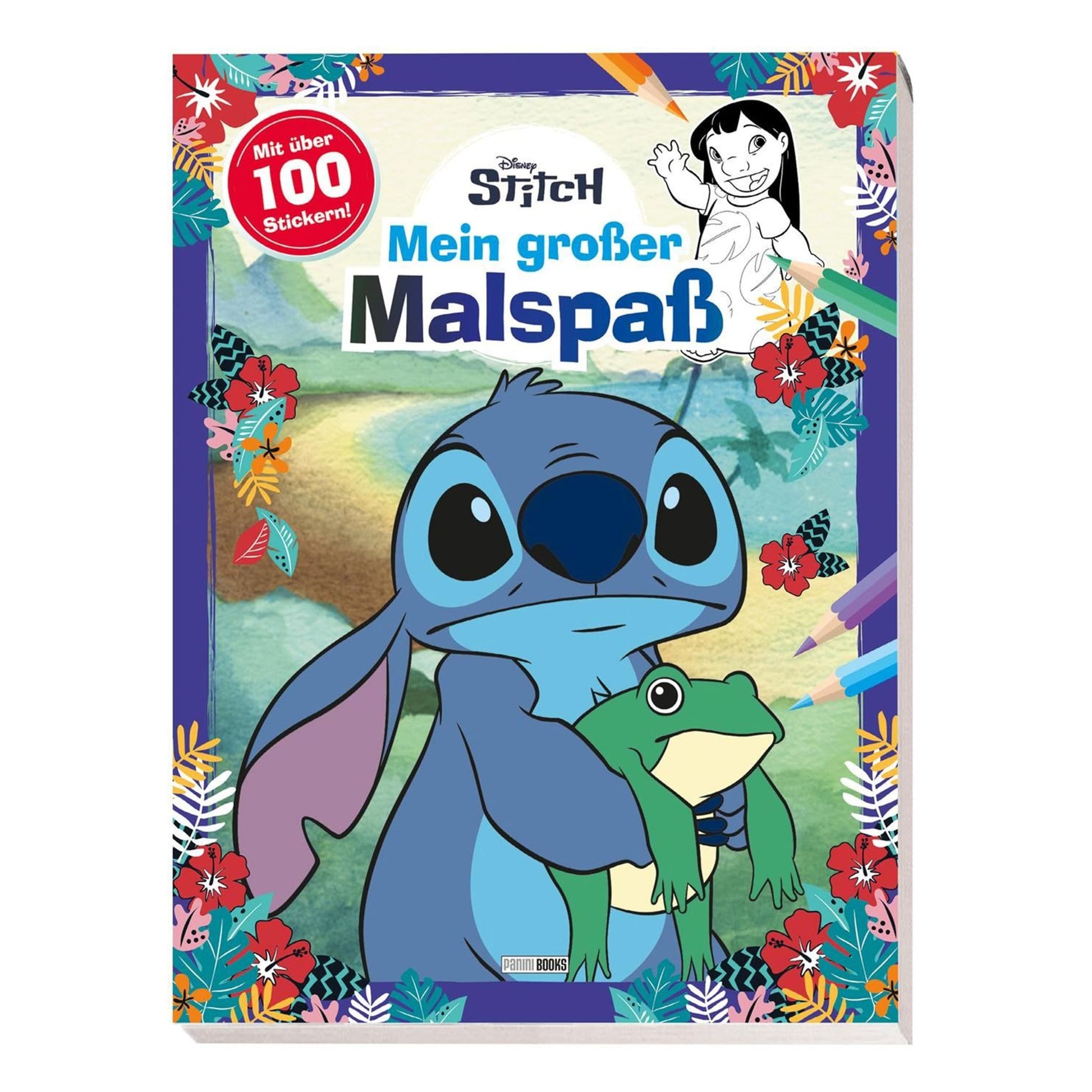 Malbuch Lilo & Stitch 64 Seiten mit Stickern – Produktbild 3