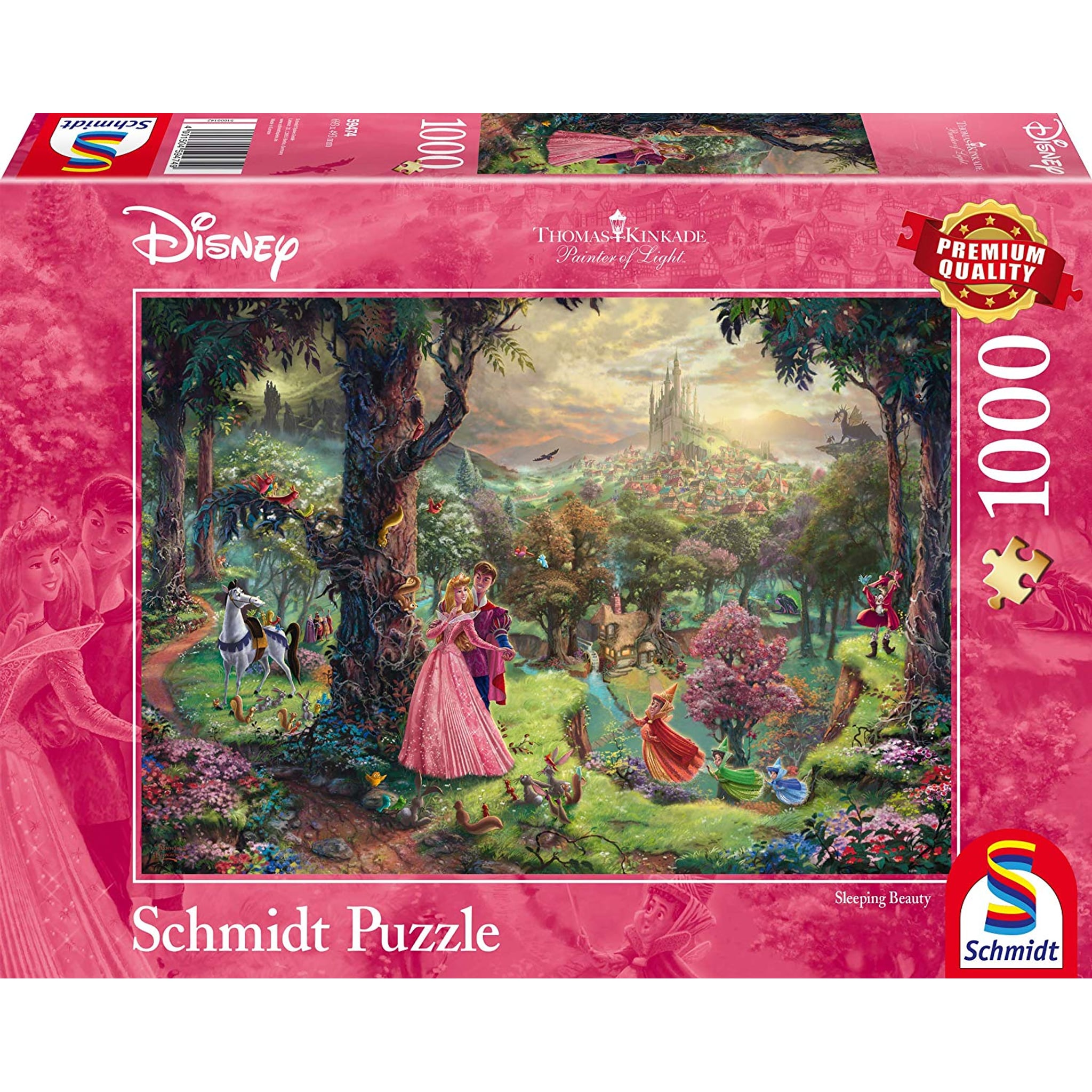 Schmidt Spiele Puzzle, 69,3×49,3 cm – Produktbild 3