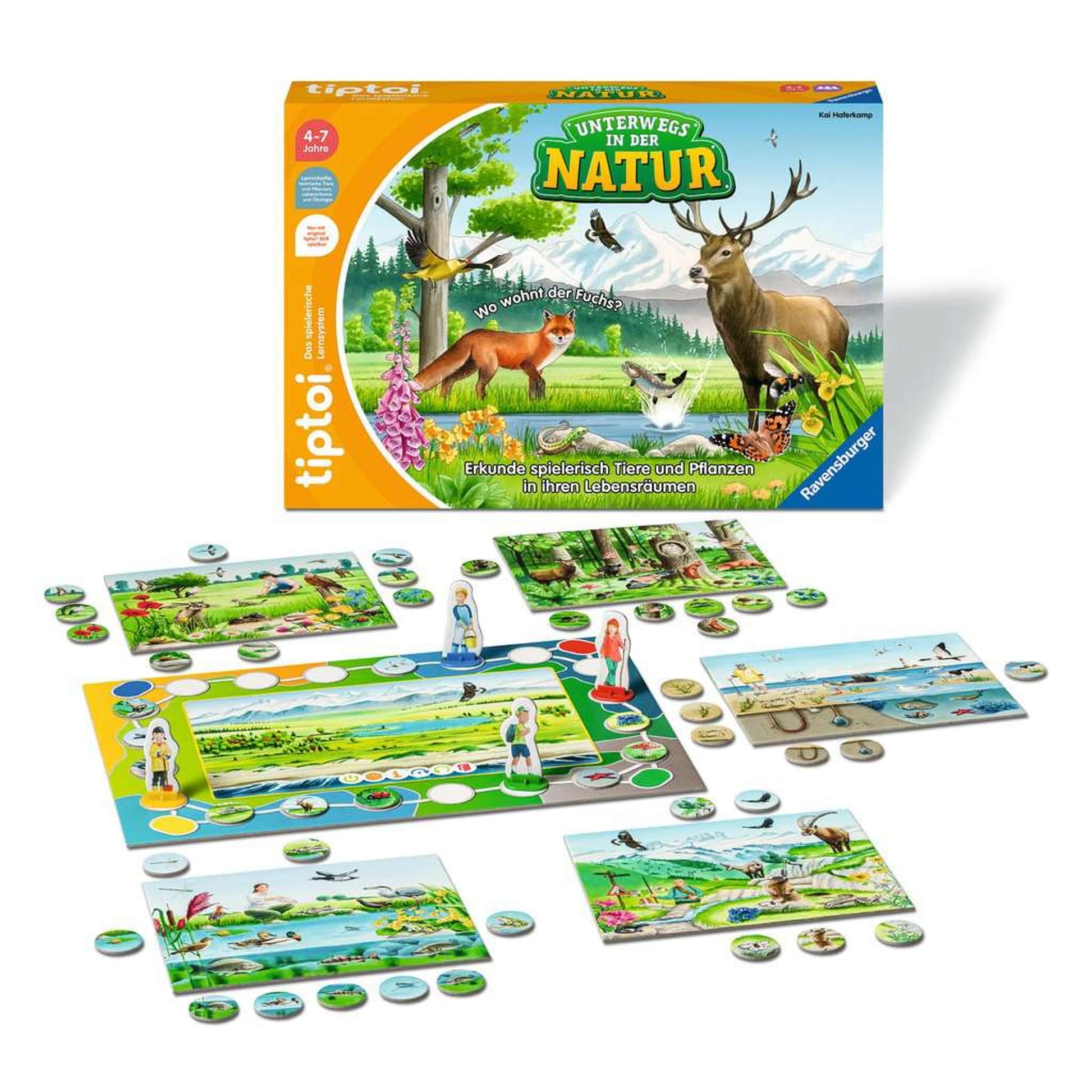 Ravensburger Lernspiel in Weiß, 33,5×23,1×3,7 cm – Produktbild 3