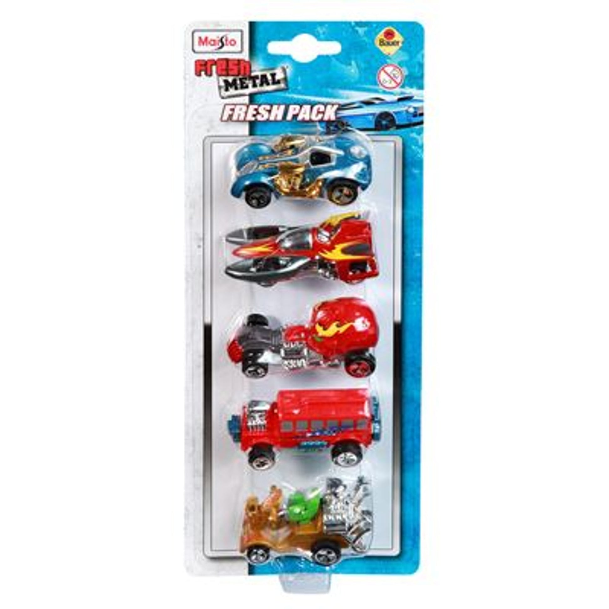 Maisto Modellauto-Set aus Kunststoff, 7,5 cm – Produktbild 3