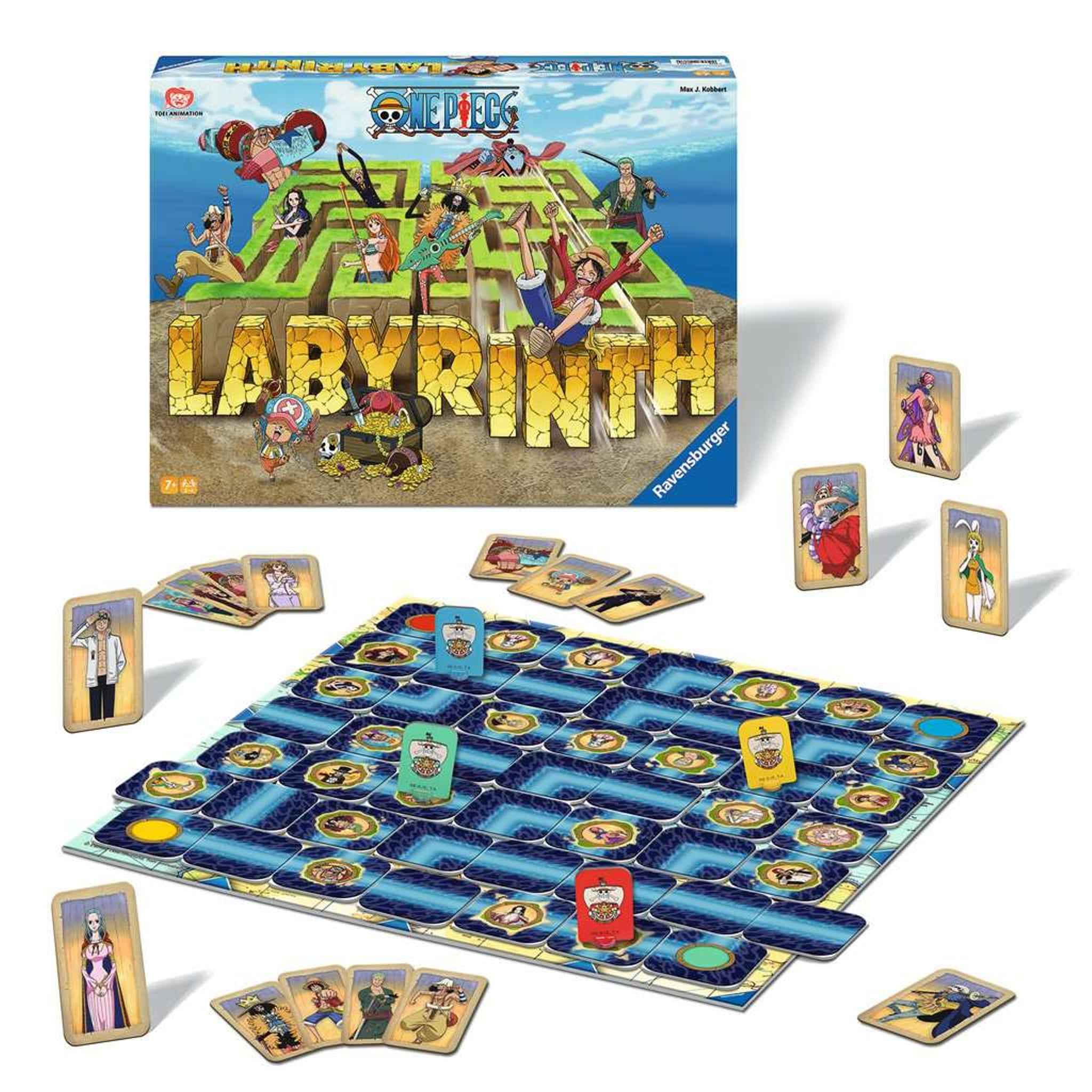Brettspiel One Piece Labyrinth Mehrfarbig ab 7 Jahren 2-4 Spieler | Ravensburger