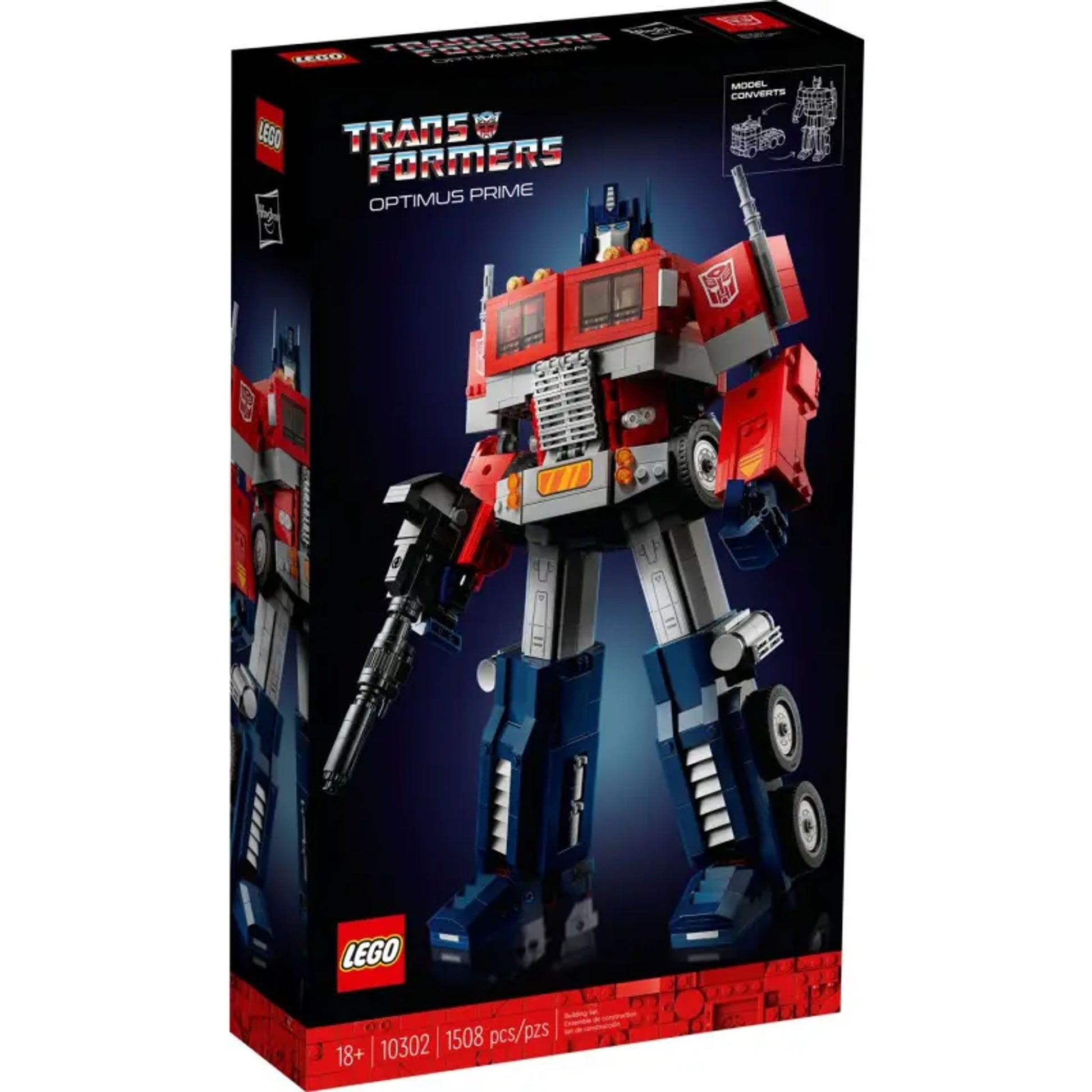Bauspielzeug Transformers Optimus Prime 1508 Teile ab 18 Jahren – Produktbild 3