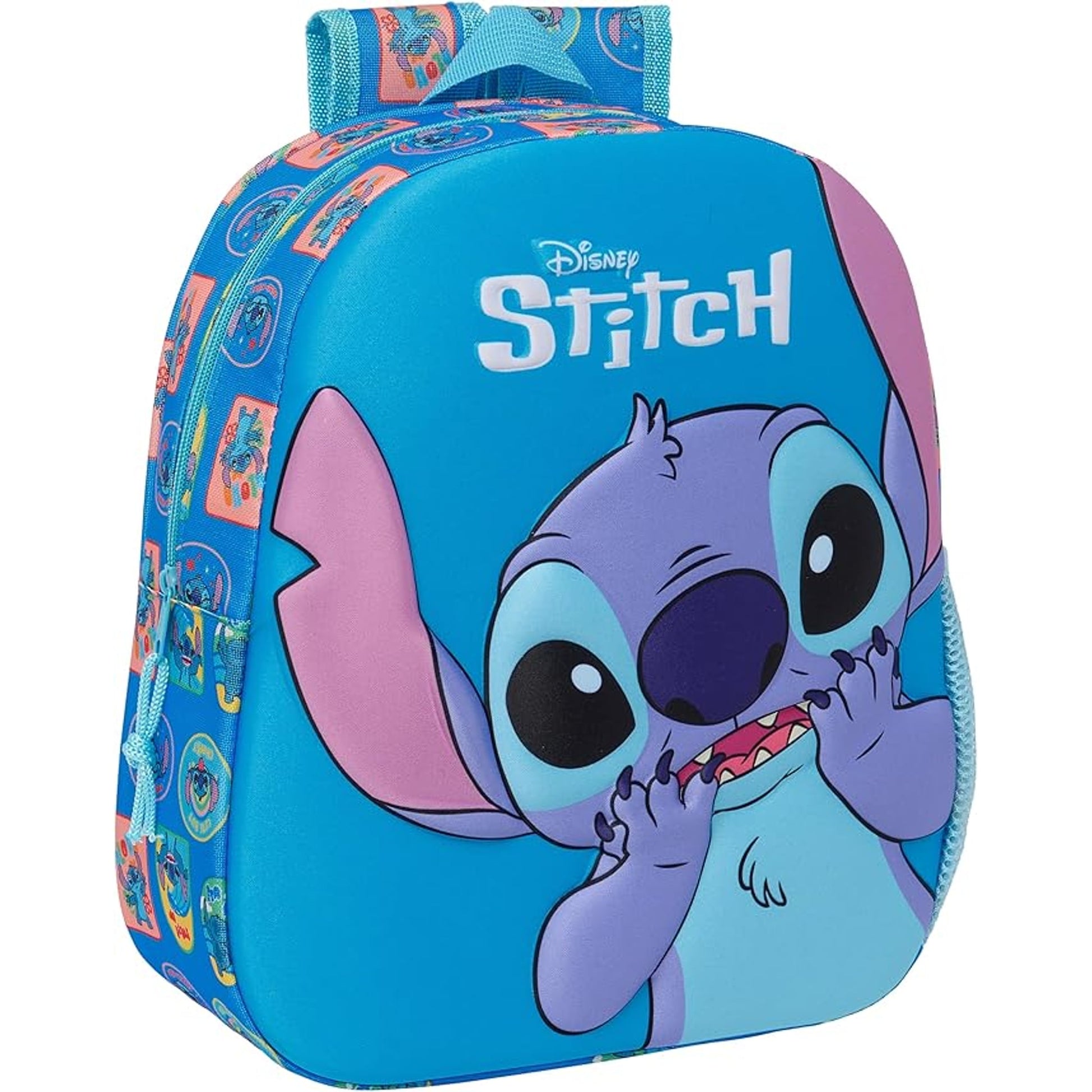 3D Rucksack Stitch blau gepolstert Unisex Kinder – Produktbild 3