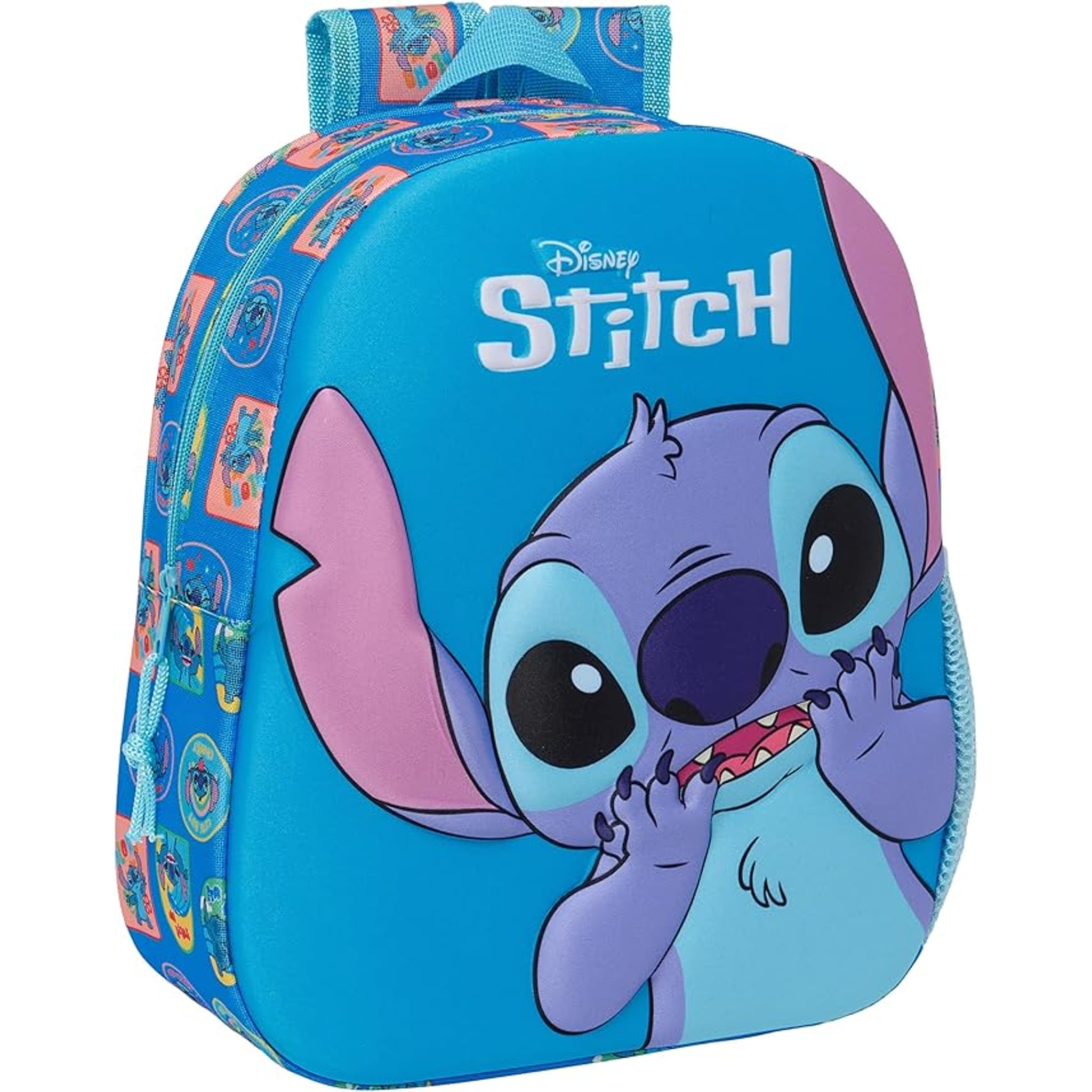 3D Rucksack Stitch blau gepolstert Unisex Kinder – Produktbild 3