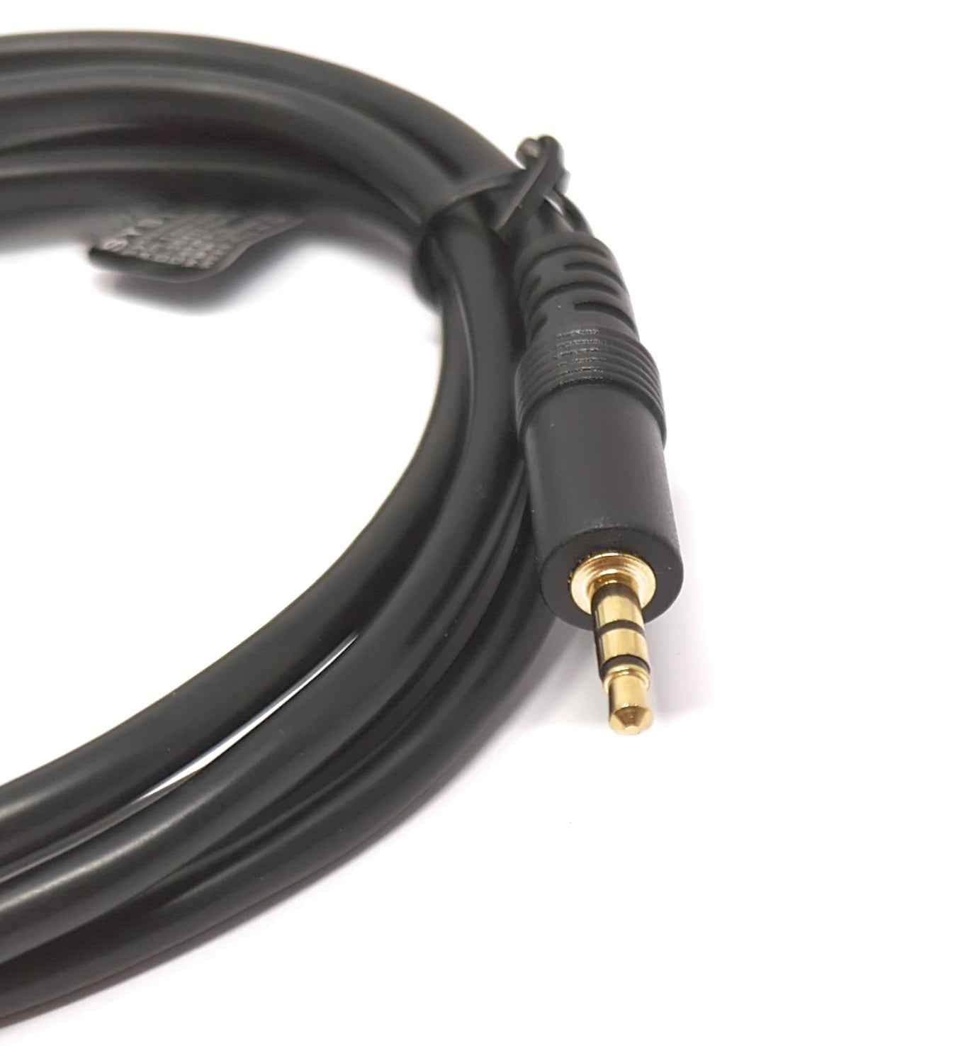 SYSTEM-S Audio Kabel 150 cm Stereo AUX Klinke 6,35 mm Stecker zu 3,5 mm Stecker Schwarz