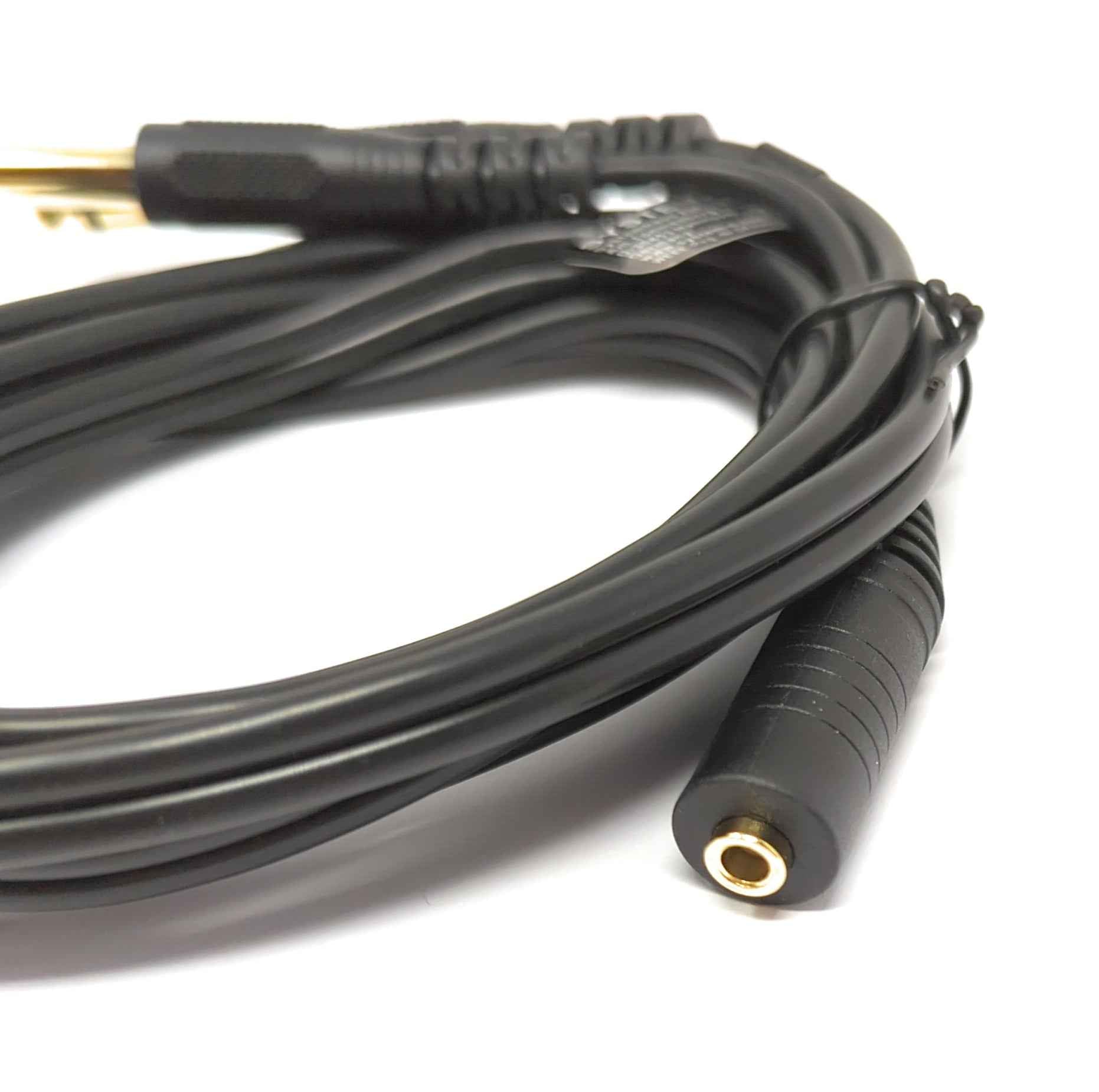 SYSTEM-S Audio Y Kabel 150 cm Stereo AUX Klinke 6,35mm Stecker & Stecker zu 3,5 mm Buchse