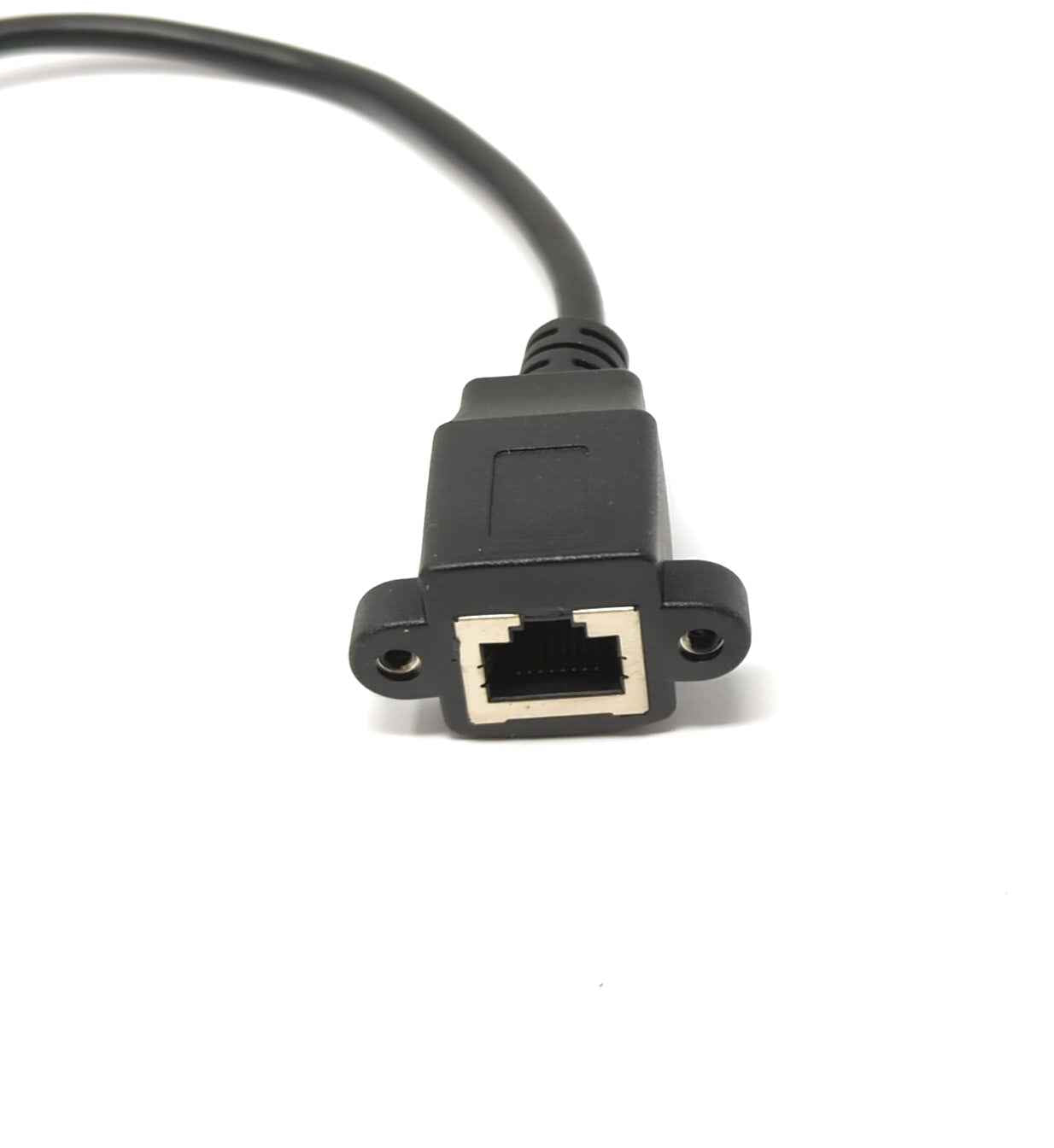 SYSTEM-S LAN Kabel 30 cm RJ45 Buchse zu 8 pin Terminalblock Schraube