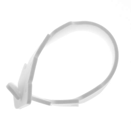 Silikon Maskenband weiß 144 cm mit Einstellschnallen | System-S
