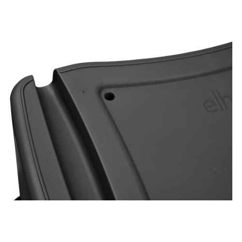 elho Green Basics Stack & Grow 50 - Übertopf für Außen Züchten Und Ernten - Ø 50.9 x H 35.7 cm - Schwarz/Living Schwarz