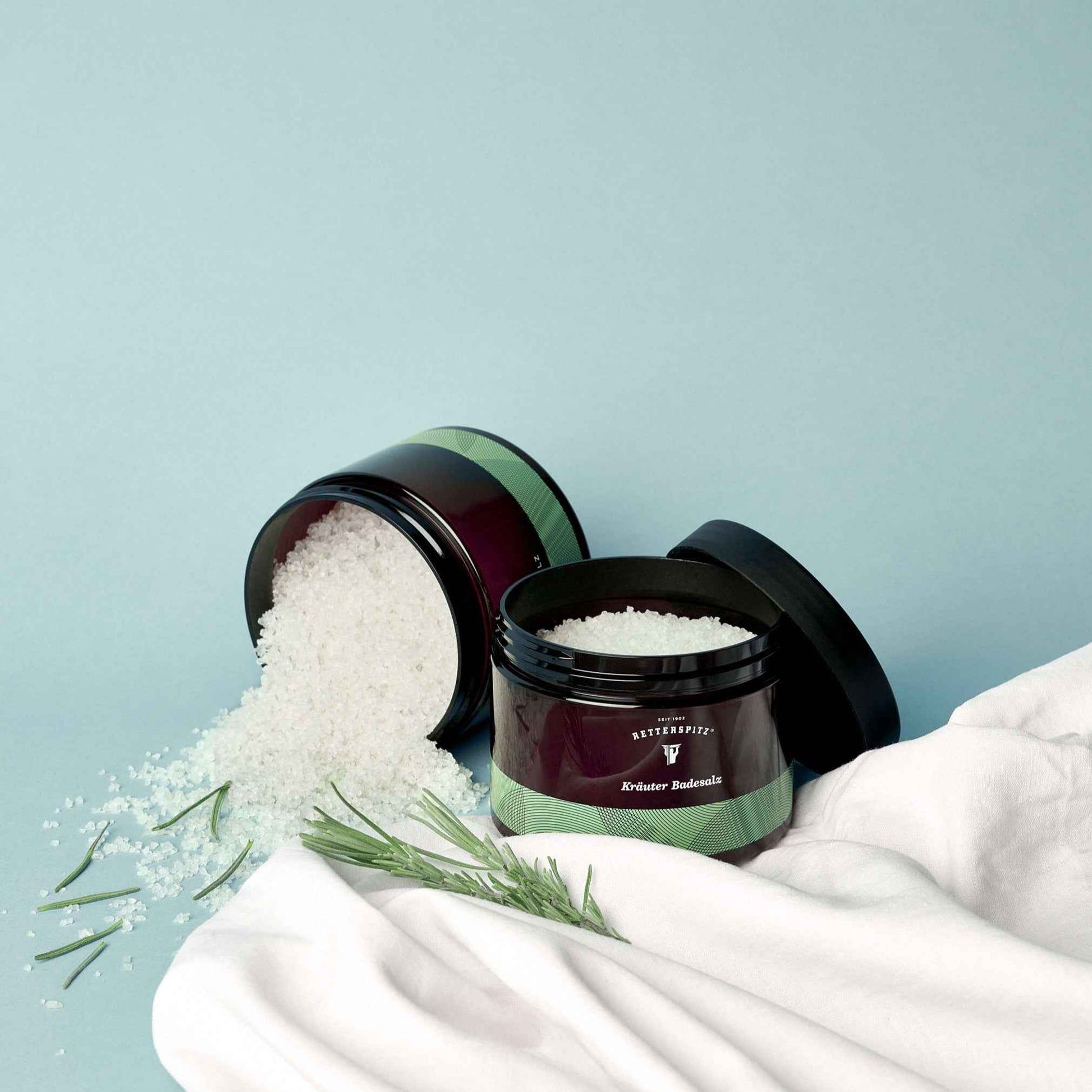 Retterspitz Kräuter-Badesalz – Entspannung mit natürlichen Heilkräutern - 500g