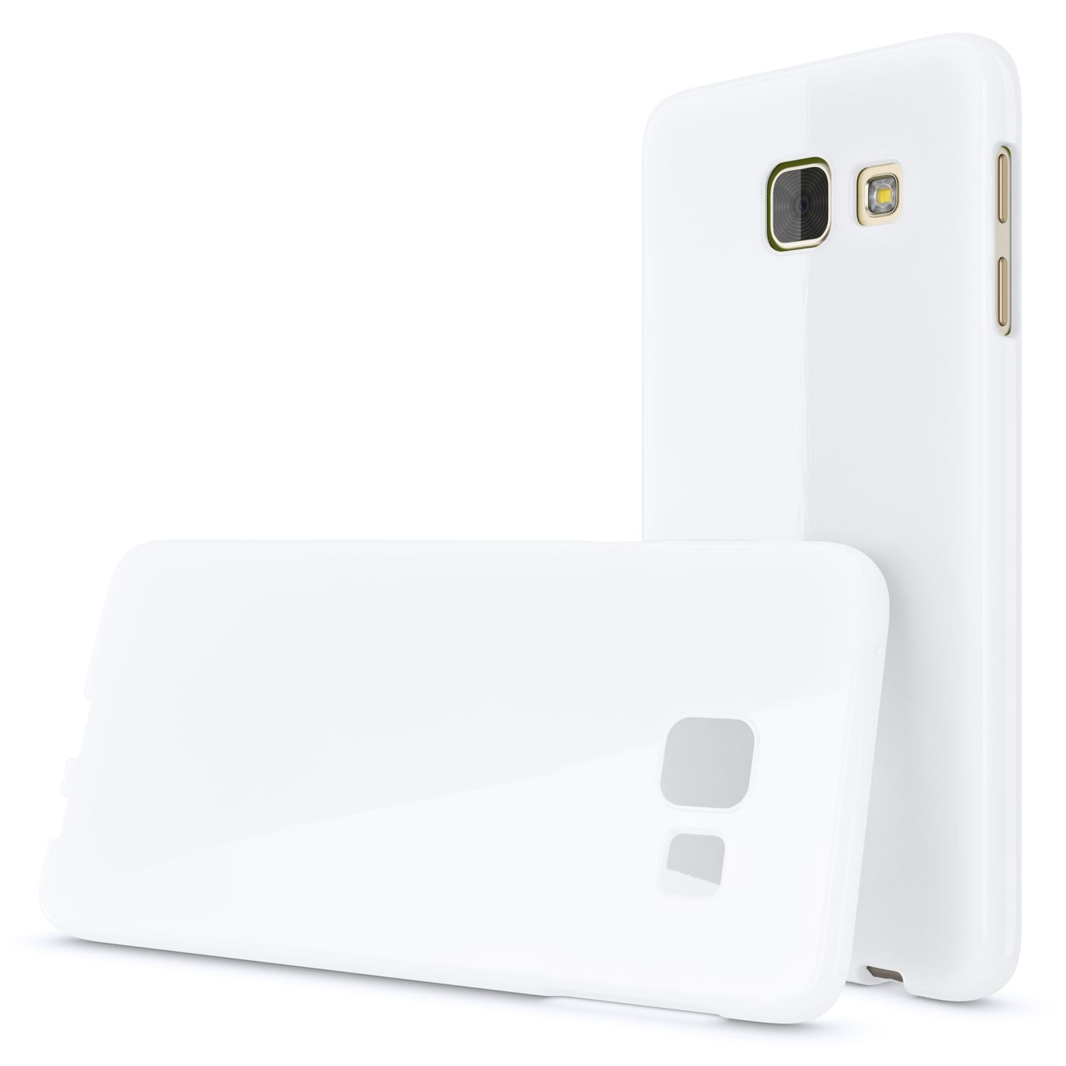 Handyhülle Ultra-Slim TPU Silikon für Samsung Galaxy A5 2017 weiß | NALIA Berlin