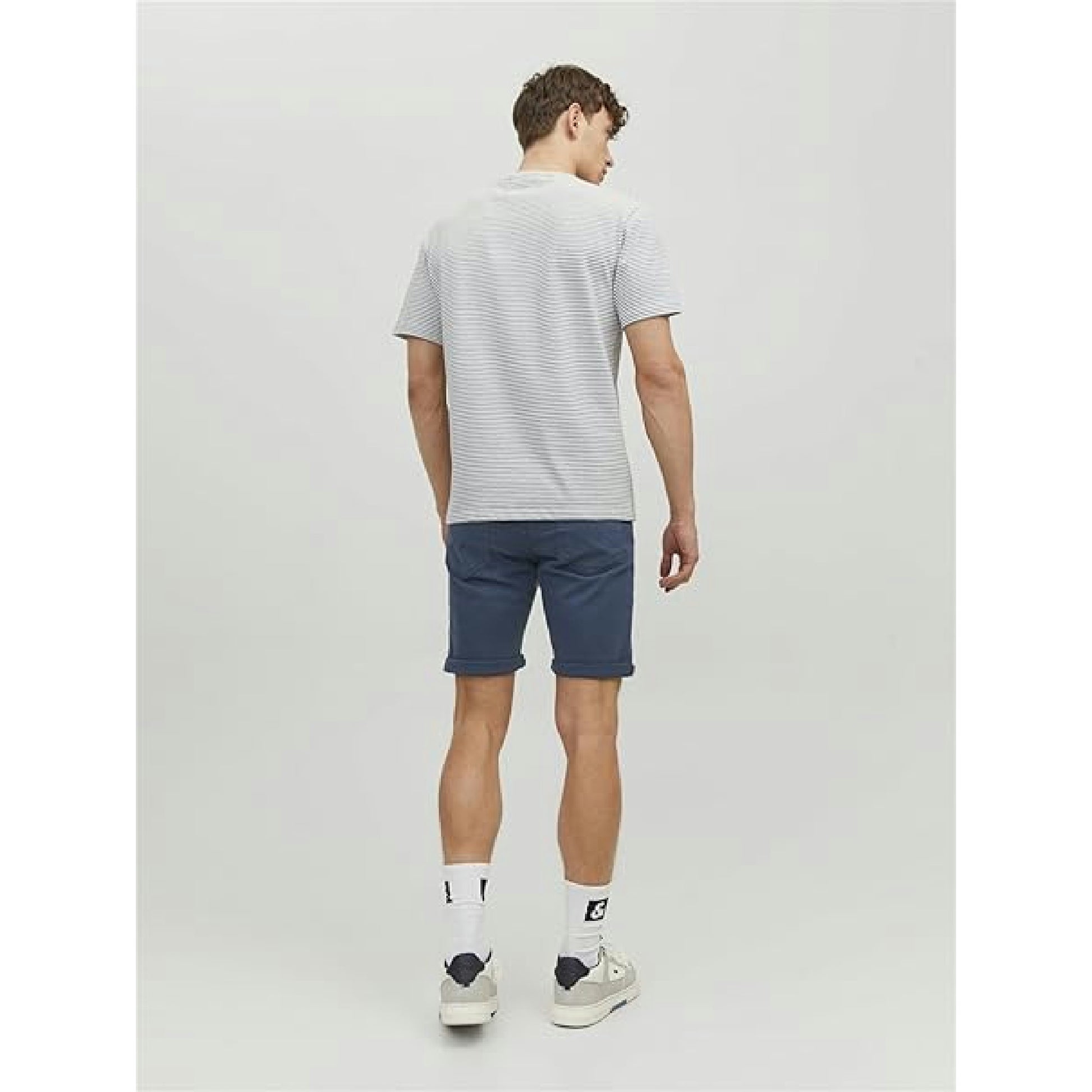 JACK & JONES Herren Jpstrick Jjicon AMA Sn Shorts, Navy Blazer, XXL EU Hauptansicht