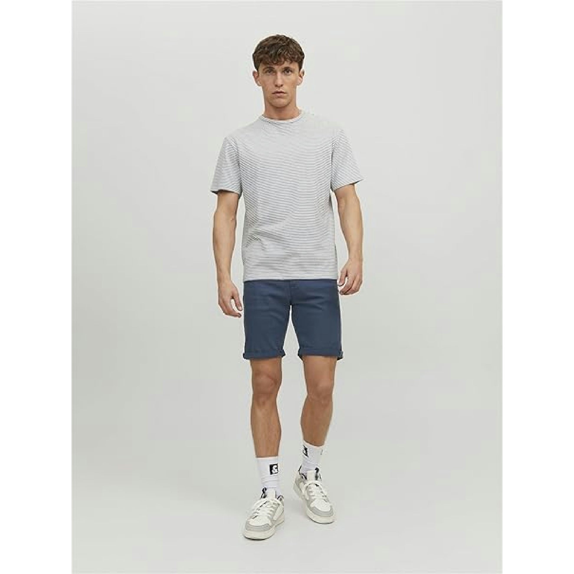 JACK & JONES Herren Jpstrick Jjicon AMA Sn Shorts, Navy Blazer, XXL EU Hauptansicht