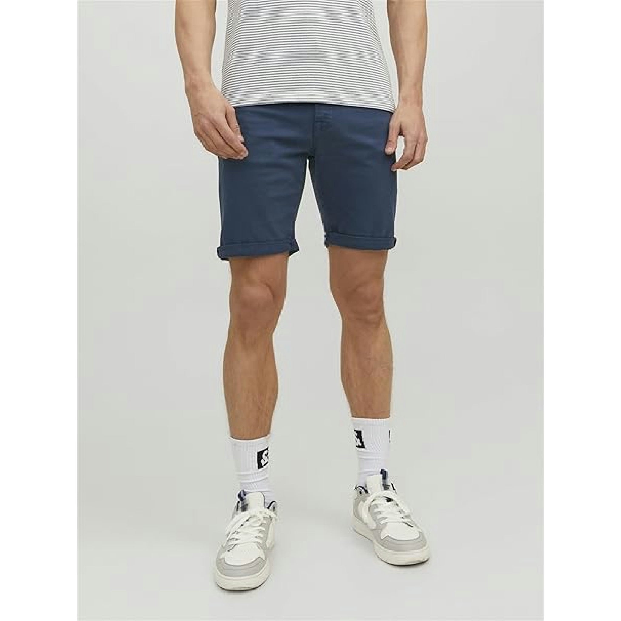 JACK & JONES Herren Jpstrick Jjicon AMA Sn Shorts, Navy Blazer, XXL EU Hauptansicht