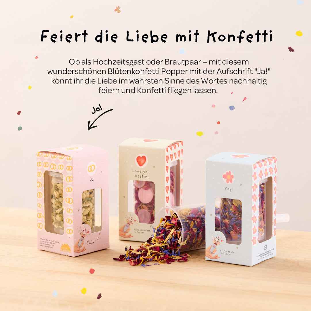 Blütenkonfetti - Ja!