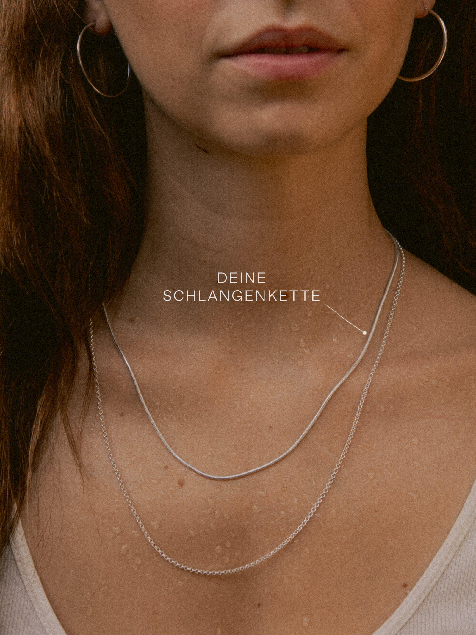 ETERNITY Schlangenkette Fein Silber