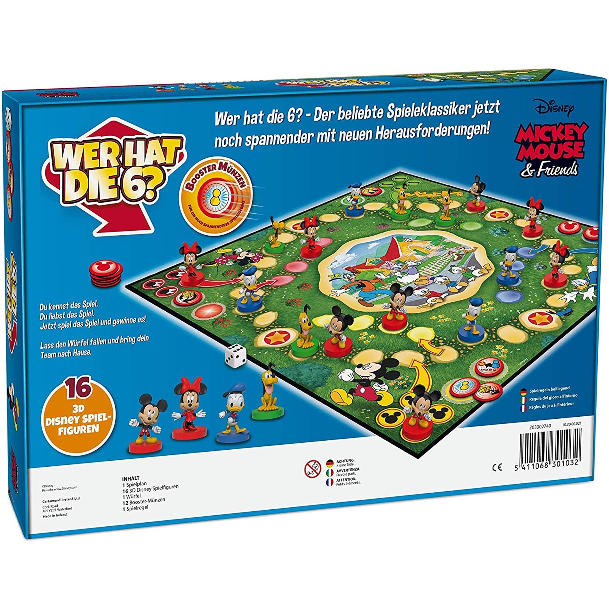 Brettspiel Disney Mickey Mouse & Friends Wer hat die 6? ab 4 Jahren – Produktbild 4