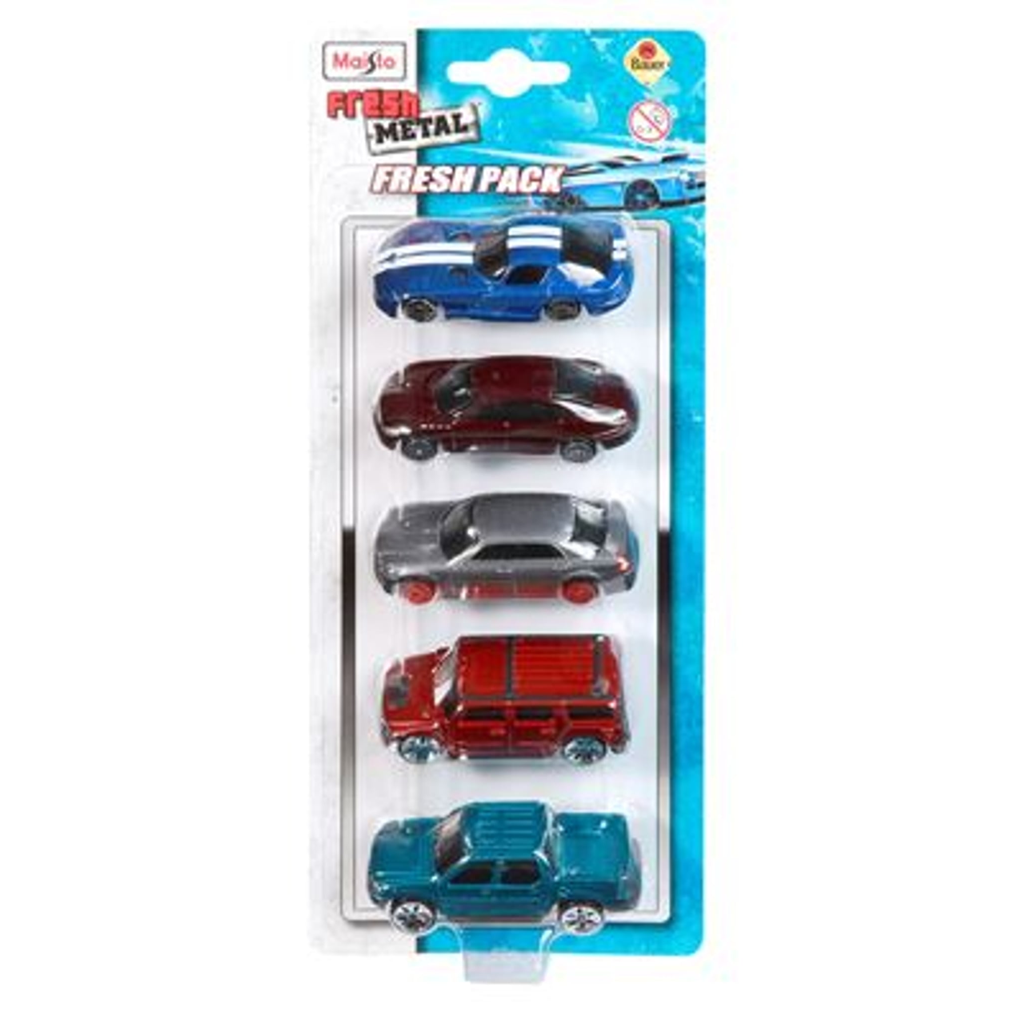 Maisto Modellauto-Set aus Kunststoff, 7,5 cm – Produktbild 4
