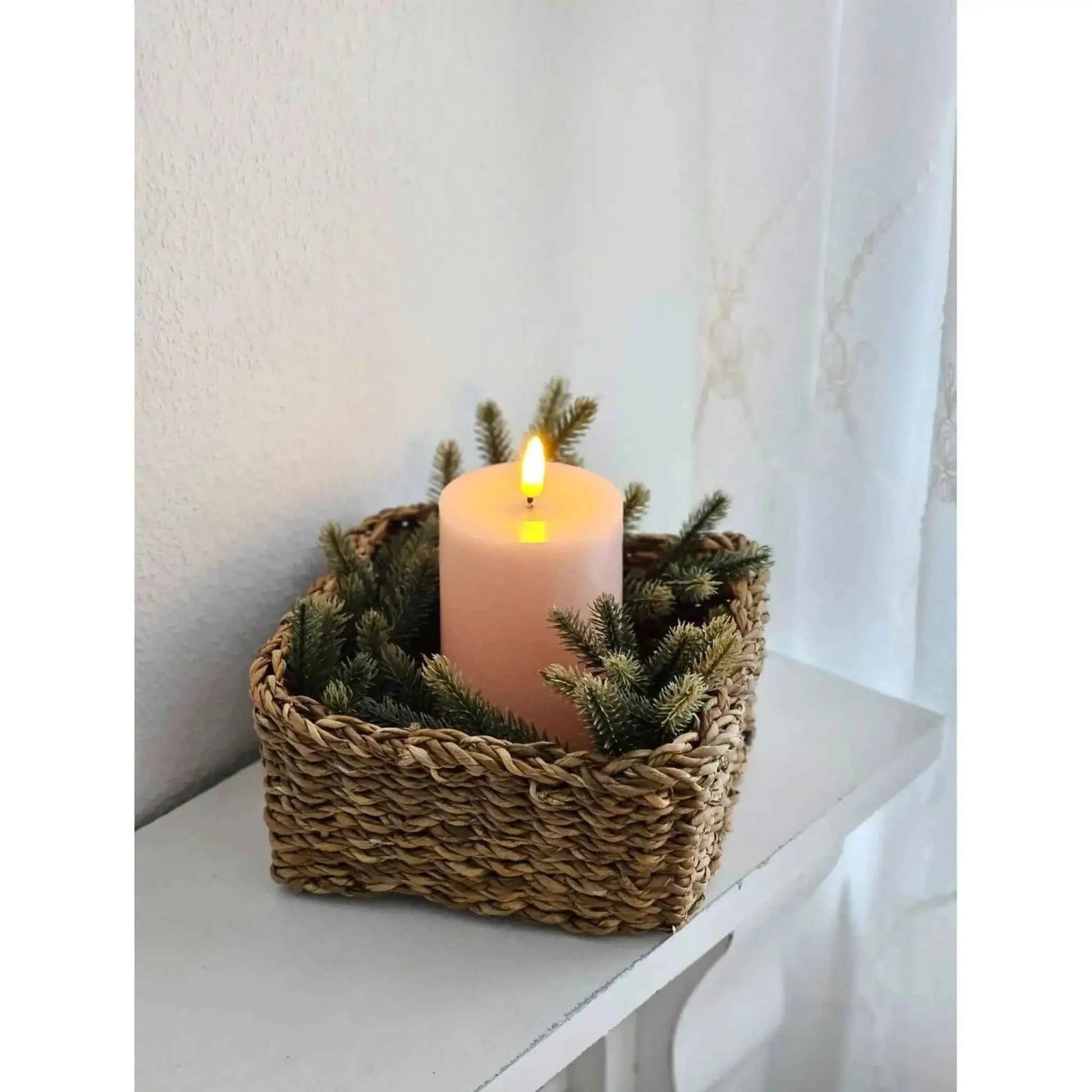 3 Körbe Aufbewahrungskörbe Seegras Korb Dekokorb braun Aufbewahrungskorb 3er Set