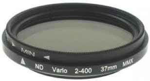 SYSTEM-S ND Filter 37 mm Set Neutraldichtefilter Graufilter mit Hülle für iPhone 7 Plus und 8 Plus