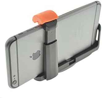 System-S Selfie Stab Aufsatz Stick Monopod Stativ Adapter 1/4 Gewinde für Handy Smartphone Halter Halterung 55 mm - 85 mm