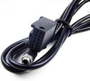 SYSTEM-S Audio Kabel 1,5 m Klinke Buchse zu Opel Autoradio in Schwarz