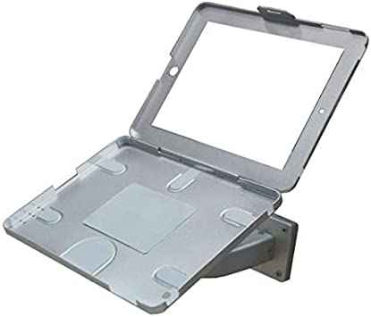 SYSTEM-S Wand Halterung mit Gebogenem Haltearm Abschließbar für iPad Pro 10.5" (2017) iPad Air 3 (2019) A2152 A2123 A2153 A2154 A1701 A1709