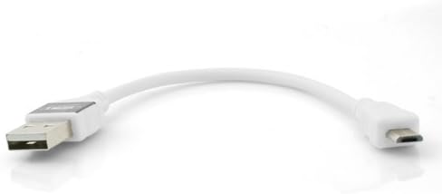 Micro USB Ladekabel 10 cm High Speed weiß doppelte Ladegeschwindigkeit