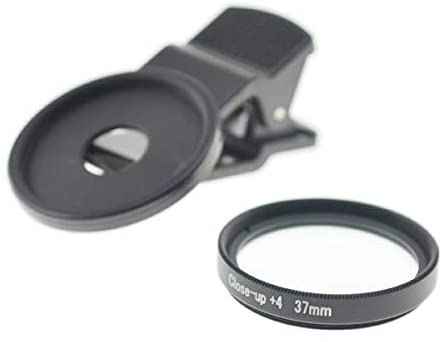 System-S Nahaufnahme Close-Up Linse 4X Vergrößerung 37mm Objektiv für Smartphone Tablet