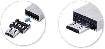 System-S USB OTG On The Go Adapter 2.0 Typ A (male) zu Micro (male) Konverter für Speichersticks