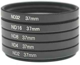 SYSTEM-S ND Filter Set 37 mm Neutraldichtefilter Graufilter mit Clip für Smartphone