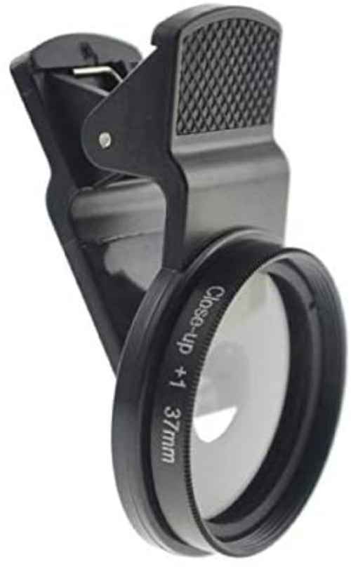 System-S Nahaufnahme Close-Up Linse 1X Vergrößerung 37mm Objektiv für Smartphone Tablet