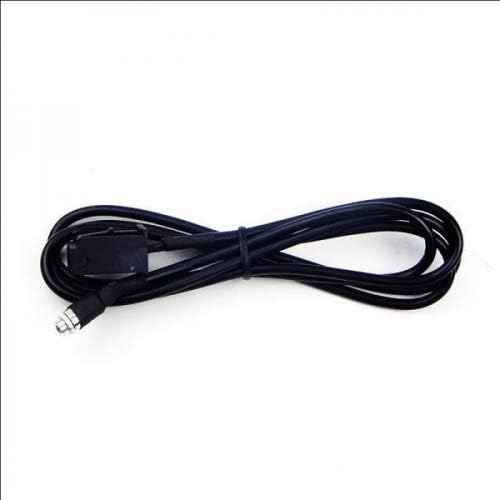 SYSTEM-S Audio Kabel 1,5 m Klinke Buchse zu Opel Autoradio in Schwarz